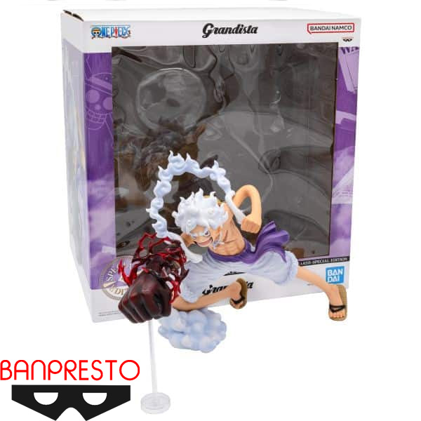 Banpresto One Piece Grandista Monkey D. Luffy Gear 5 II Special Edition Figure